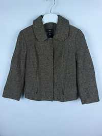 H&M kurtka krótki płaszczyk vintage 34 / XS