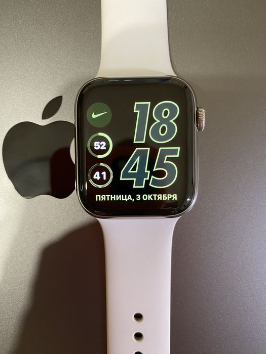 Apple watch 4 series stainless steel 44 мм