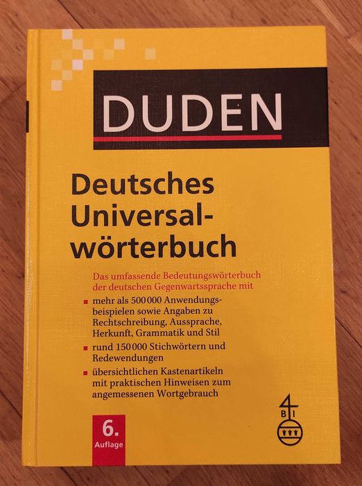 Duden - Deutsches Universalwörterbuch (niemiecki) 6. Auflage