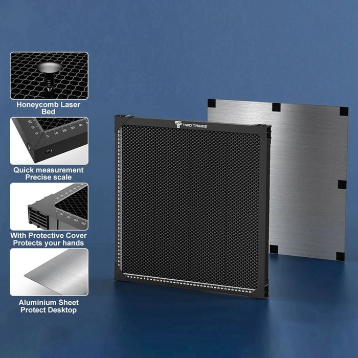 Стільниковий стіл 30x30см для лазерного гравірувального верстата