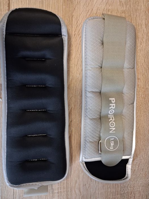 Proiron Ciężarki na stopę/nadgarstek zestaw 2x 1,5kg Fitness Bieganie