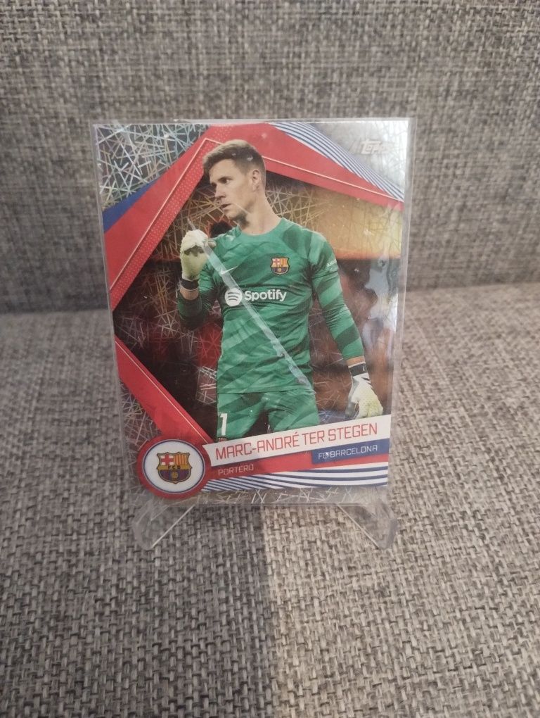 2023-24 topps fan set fc Barcelona base parallel Marc-Andre ter Stegen