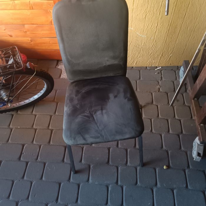 Krzesła Ikea sixten 4 szt grafitowe