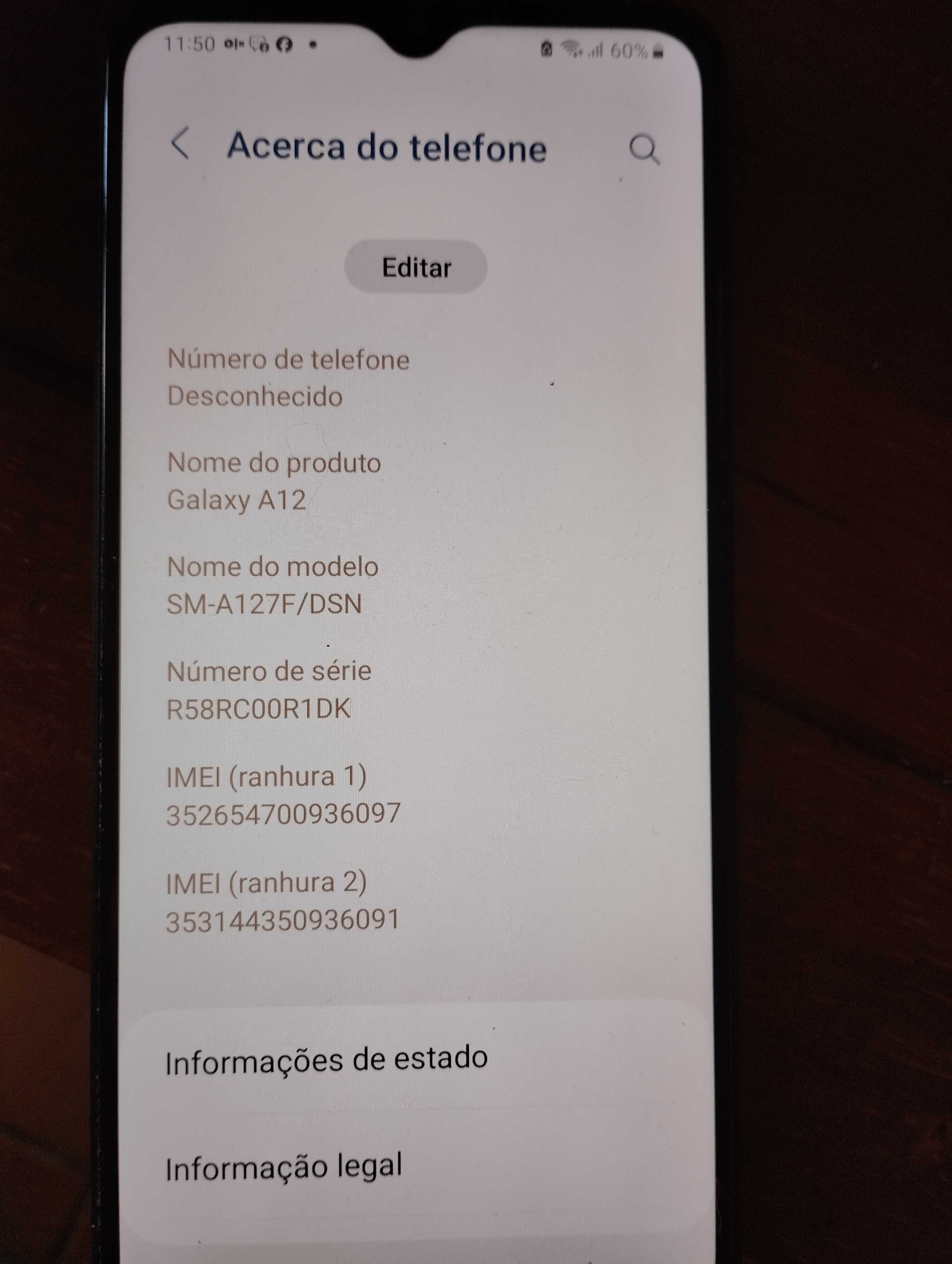 Samsung galaxy a 12 64 gigas