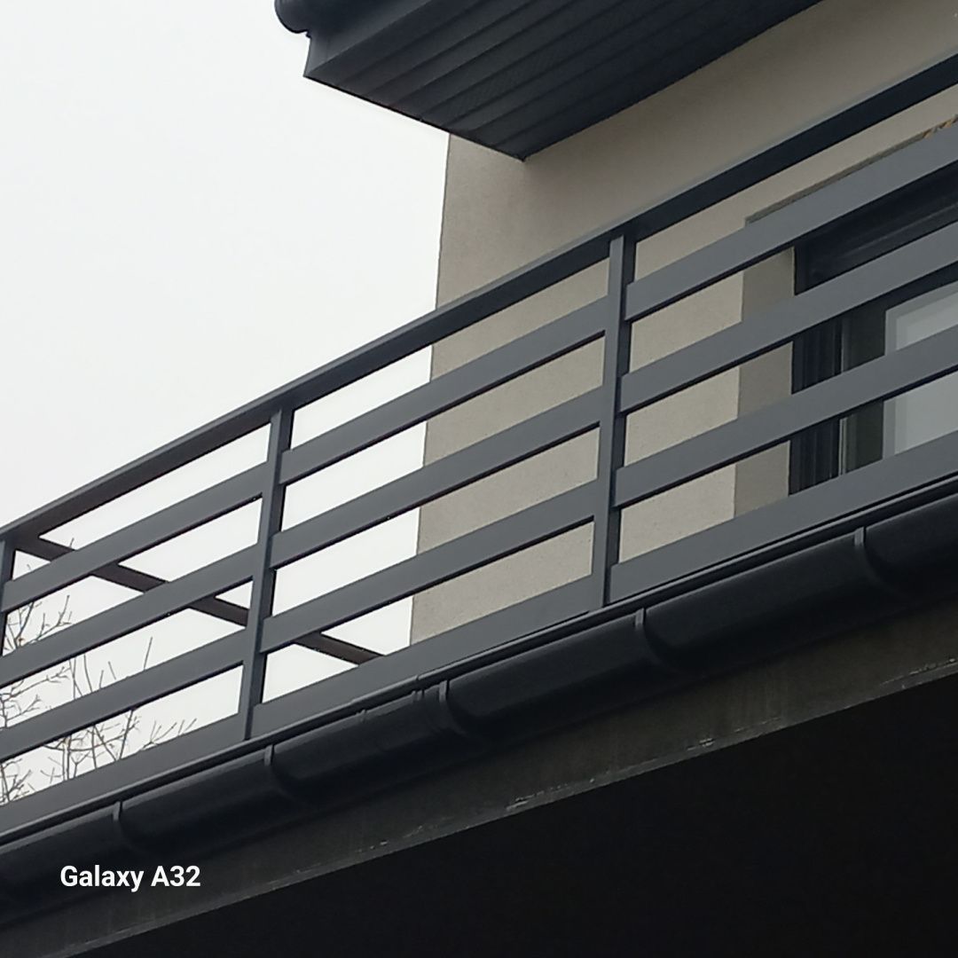 Balustrada balkonowa balustrady aluminiowe Barierki stali nierdzewnej