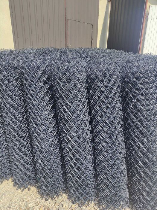 Siatka ogrodzeniowa 150cm, 60x60 powlekana 2,5/3,6 antracyt