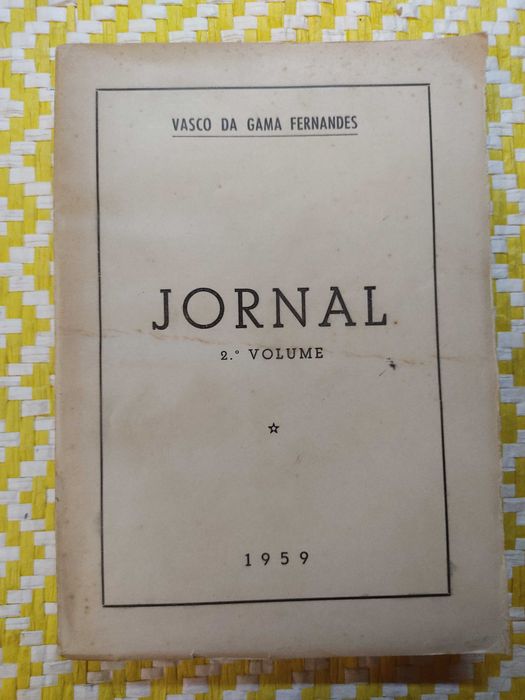 JORNAL- 2º Volume  - Vasco da Gama Fernandes