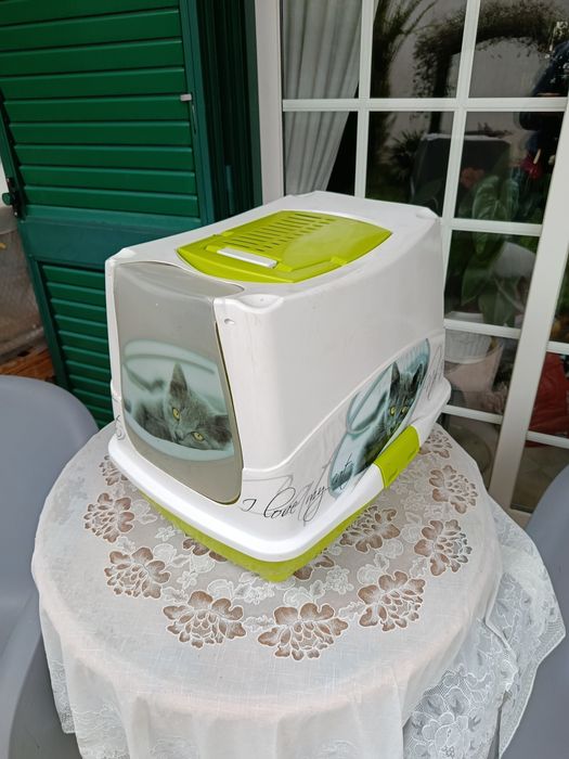 Casa de WC para gatos