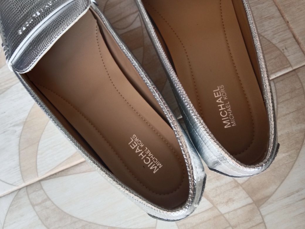 Мокасини Michael Kors срібні