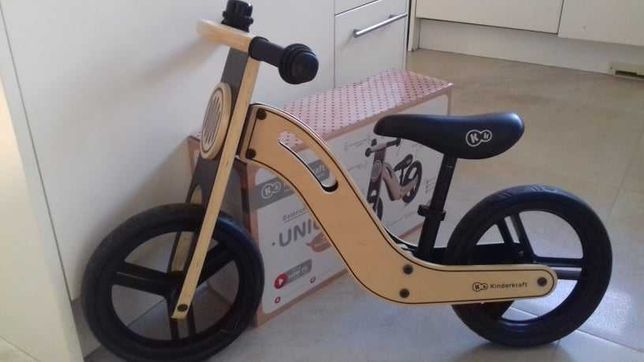 rowerek biegowy,kindercraft,drewniany,idealny