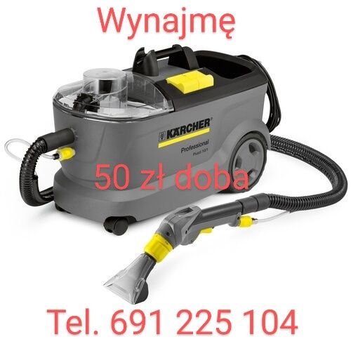 Wynajem Wypożyczę odkurzacz piorący Karcher Dowóz Pranie Tapicerek