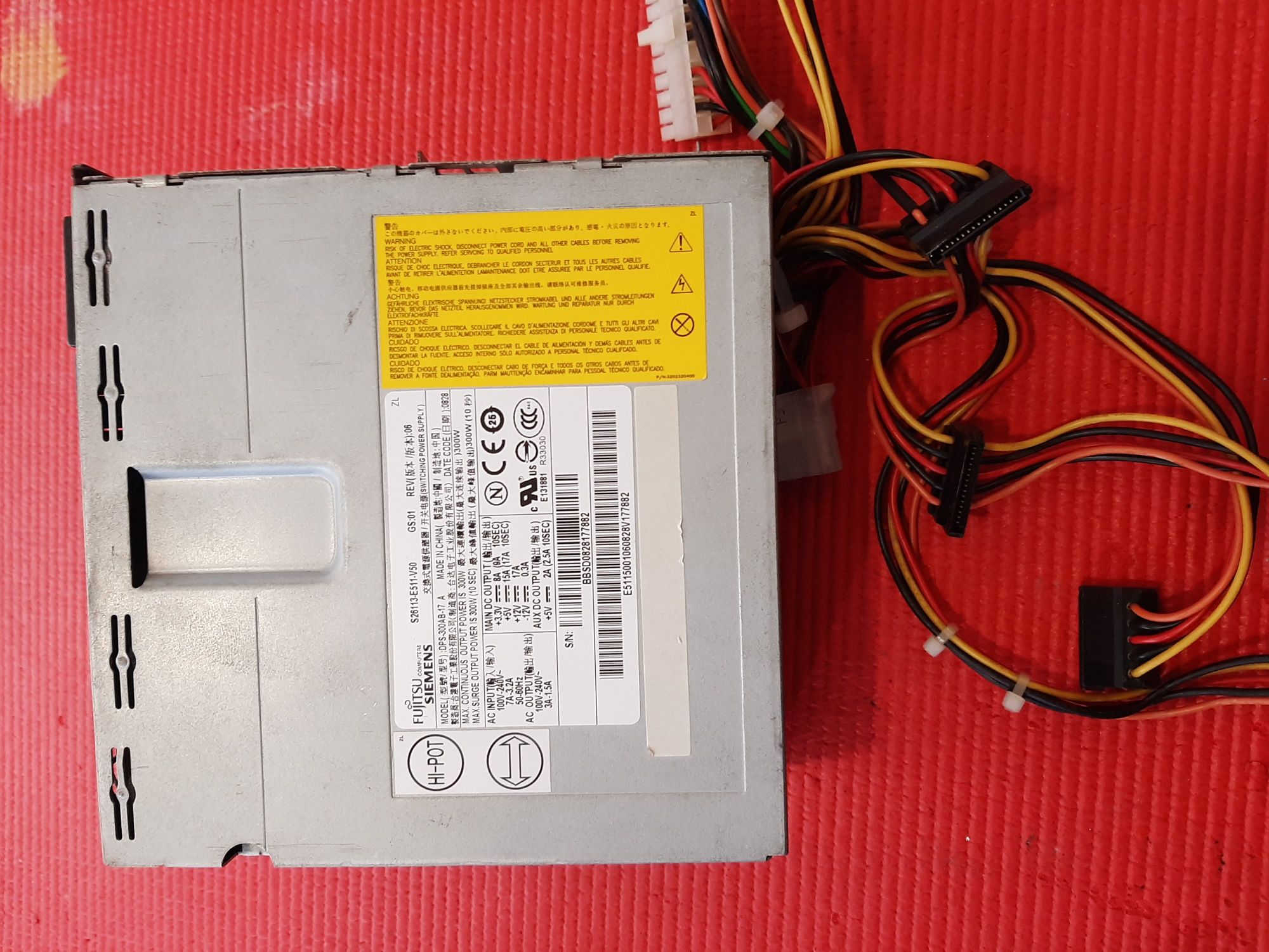 Fonte Fujitsu Siemens Dps-300ab-17 a S26113-e511-v50