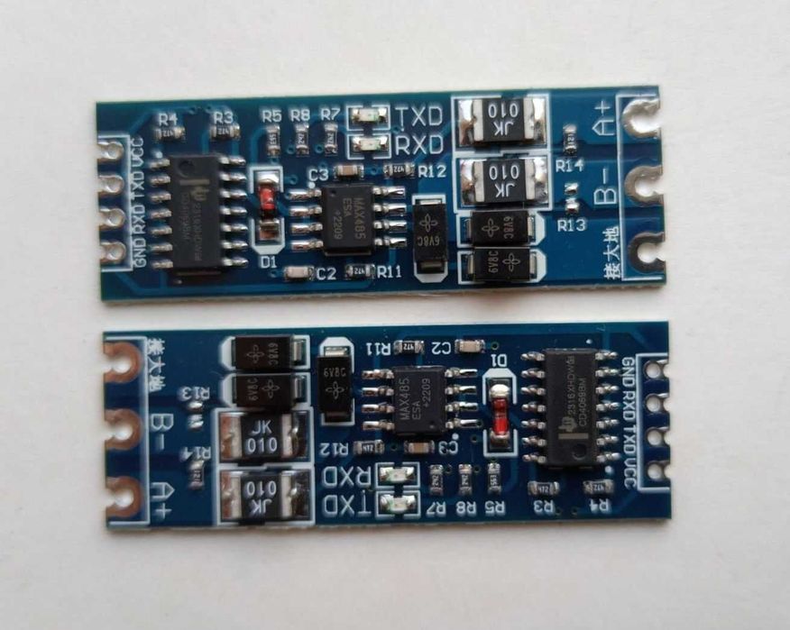 Комплект драйверы 2 шт MAX485 с защитой RS485 преобразователи TTL UART