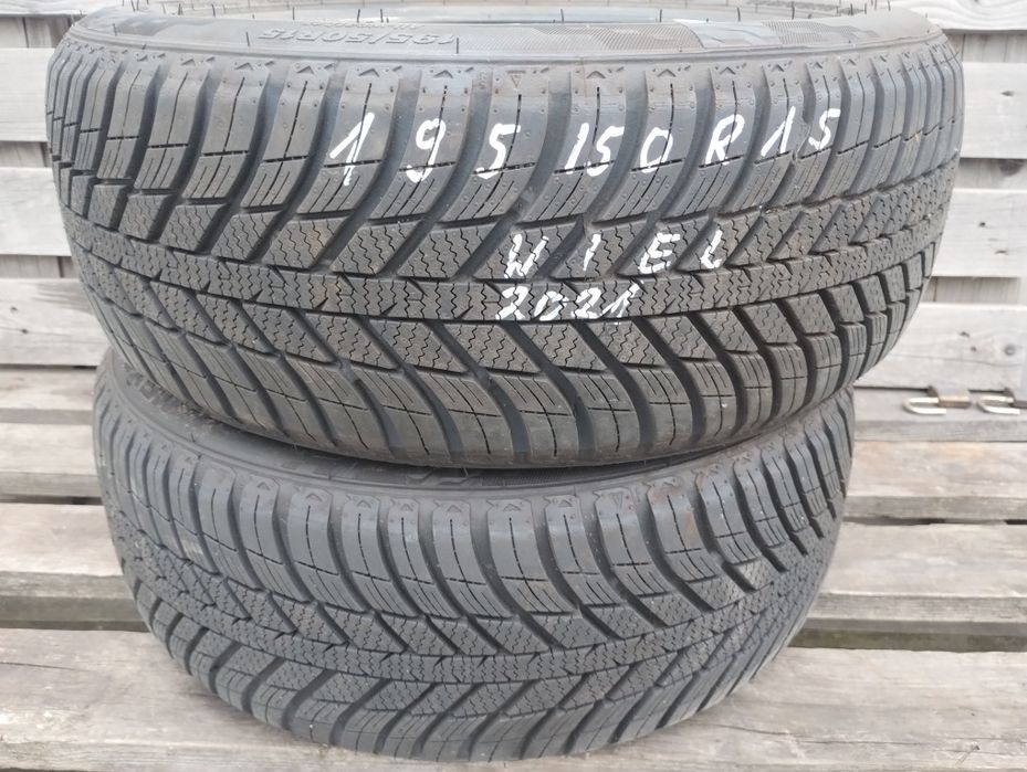Dwie opony całoroczne 195/50R15 stan b.dobry polecam