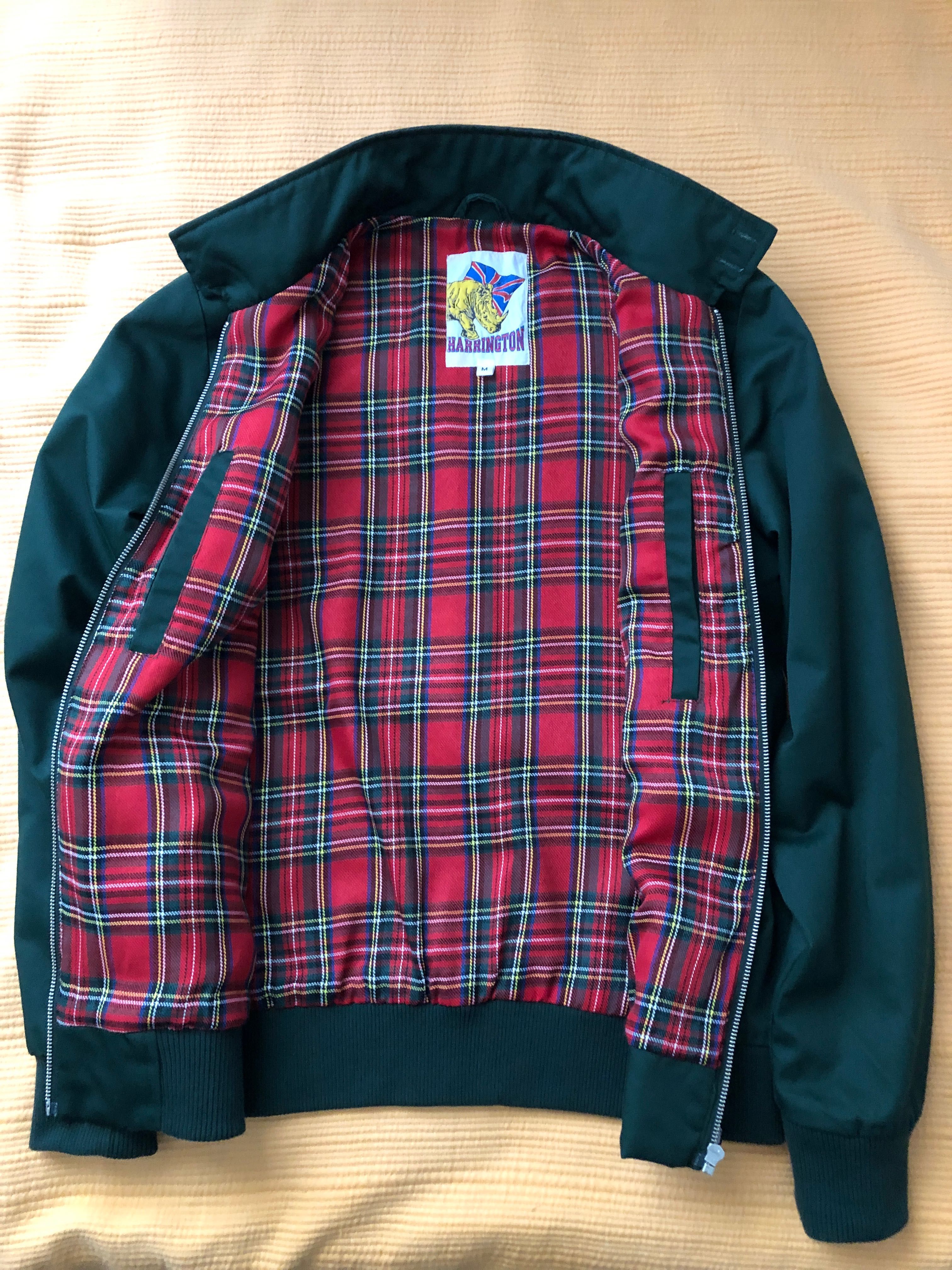 Casaco blusão harrington fr verde racing green M