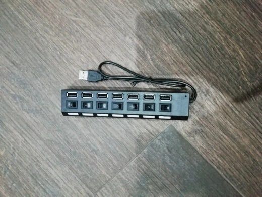 USB 3.0 HUB хаб на 7 портів Switch ЮСБ розділювач + БЕЗКОШТОВНА достав