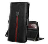 MAMA MOUTH Etui na telefon Samsung Galaxy S23 FE 5G skórzane czarne