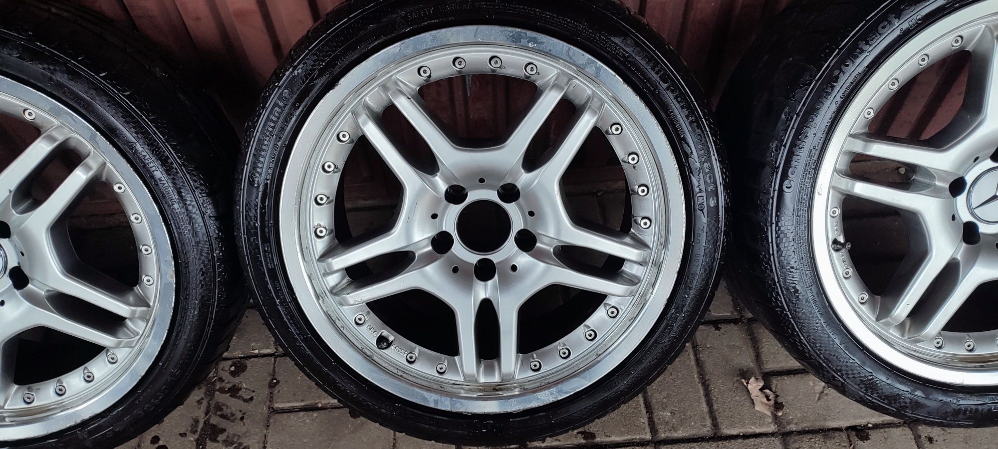 Koła alufelgi Mercedes 18" 5x112 235/40/18 8,5J ET 38 rant parapet