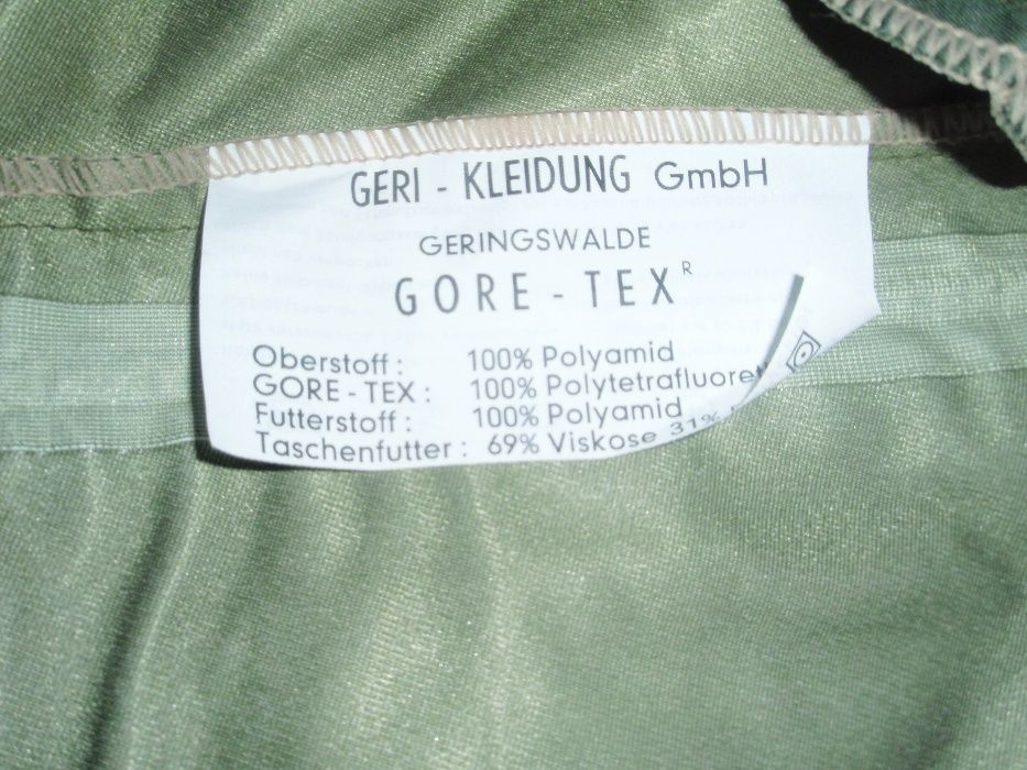 Elegancki Płaszcz Goretex Policja Niemiecka r.48  j.nowy