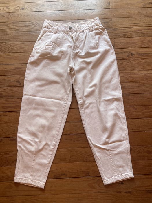 Mom jeans brancas