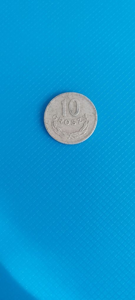 Moneta 10 groszy 1973r.