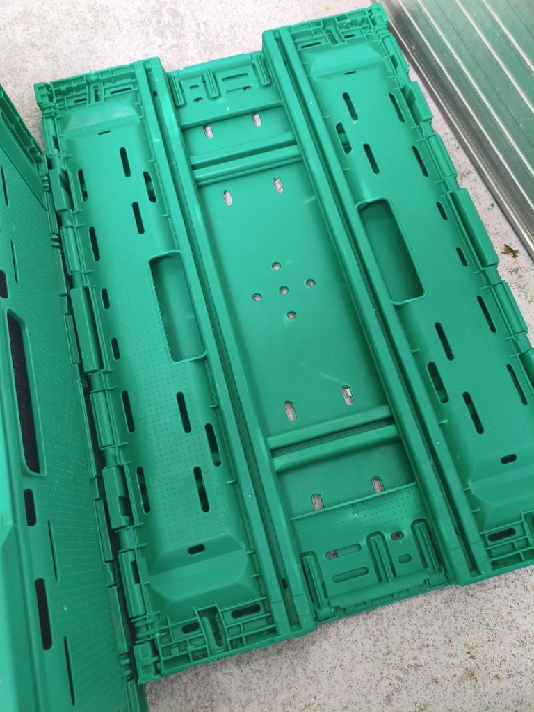 Caixas verdes dobráveis com/sem isolamento térmico