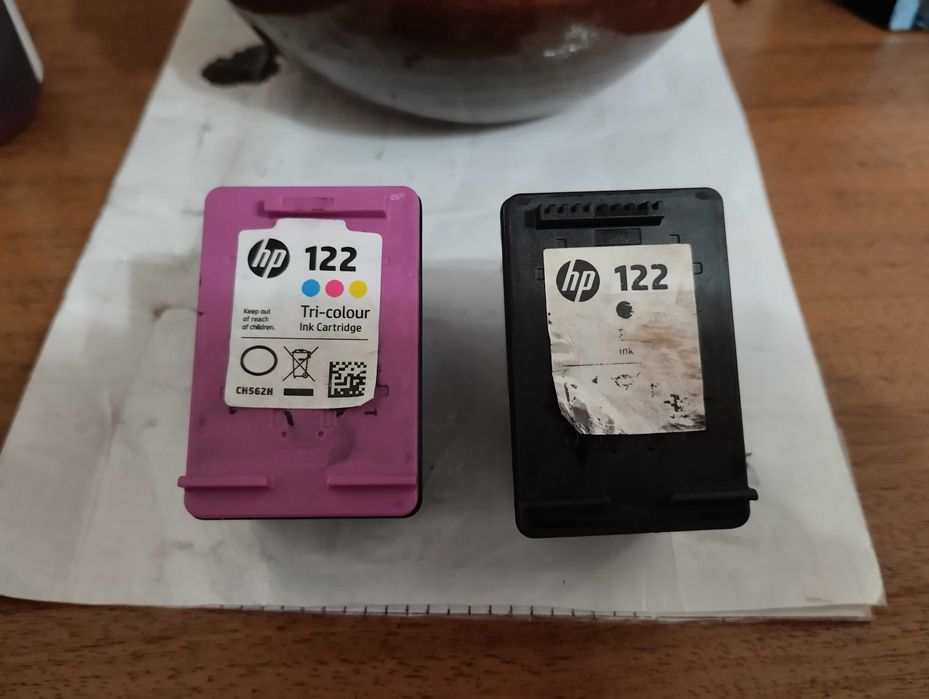 Картриджі, фарба