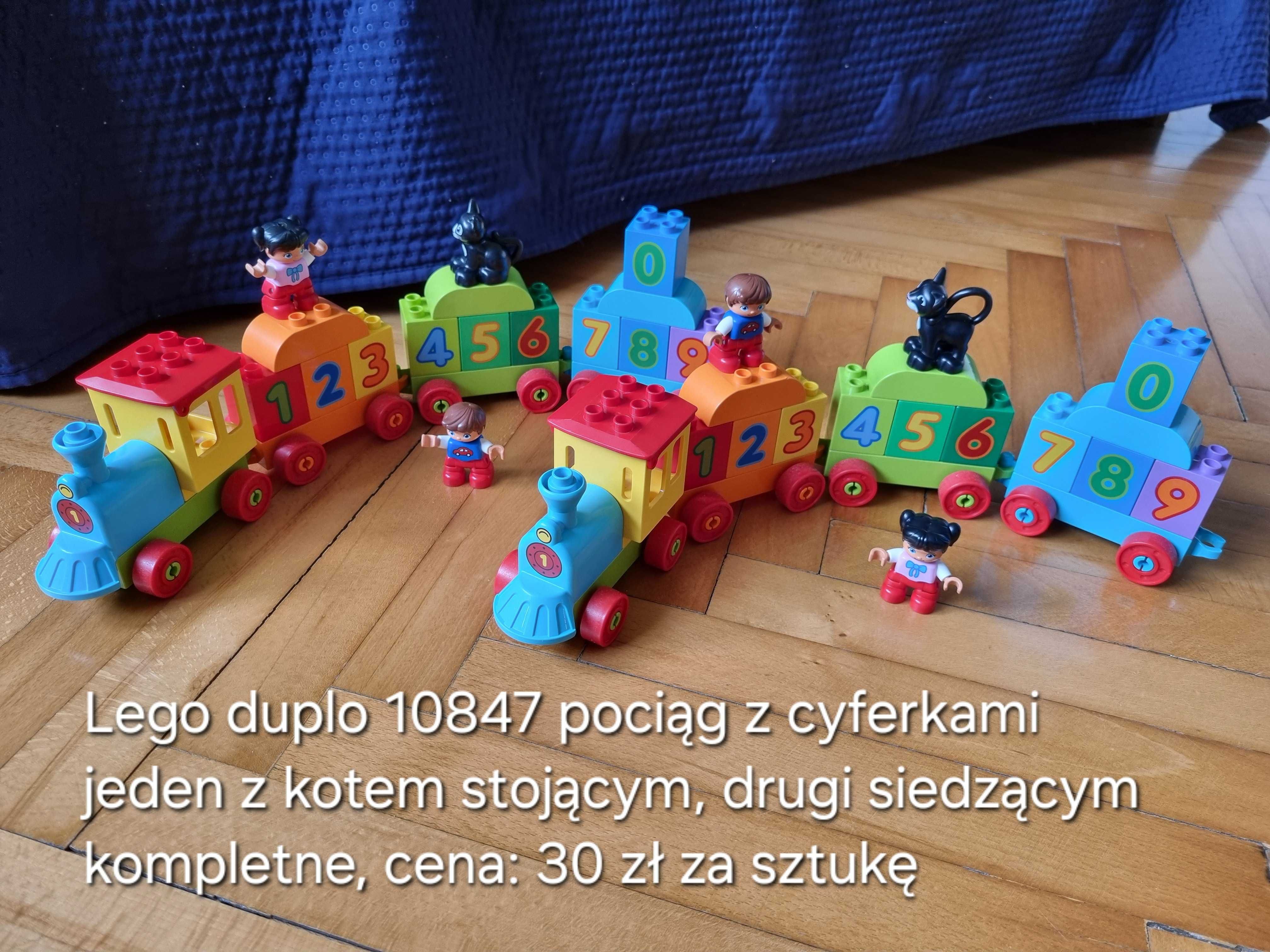 Lego duplo pociąg z cyferkami 10847