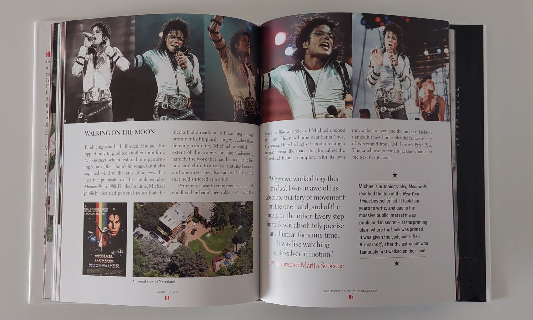 Livro Michael Jackson - A TRIBUTE TO THE KING OF POP