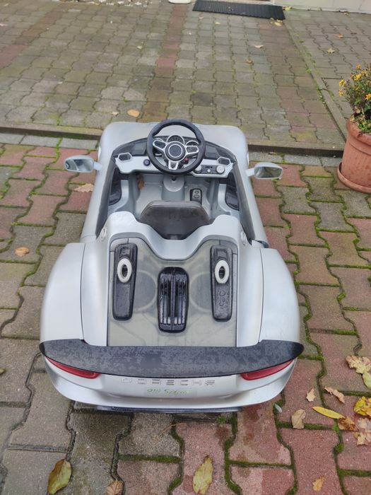 Duże Auto na akumulator Porsche