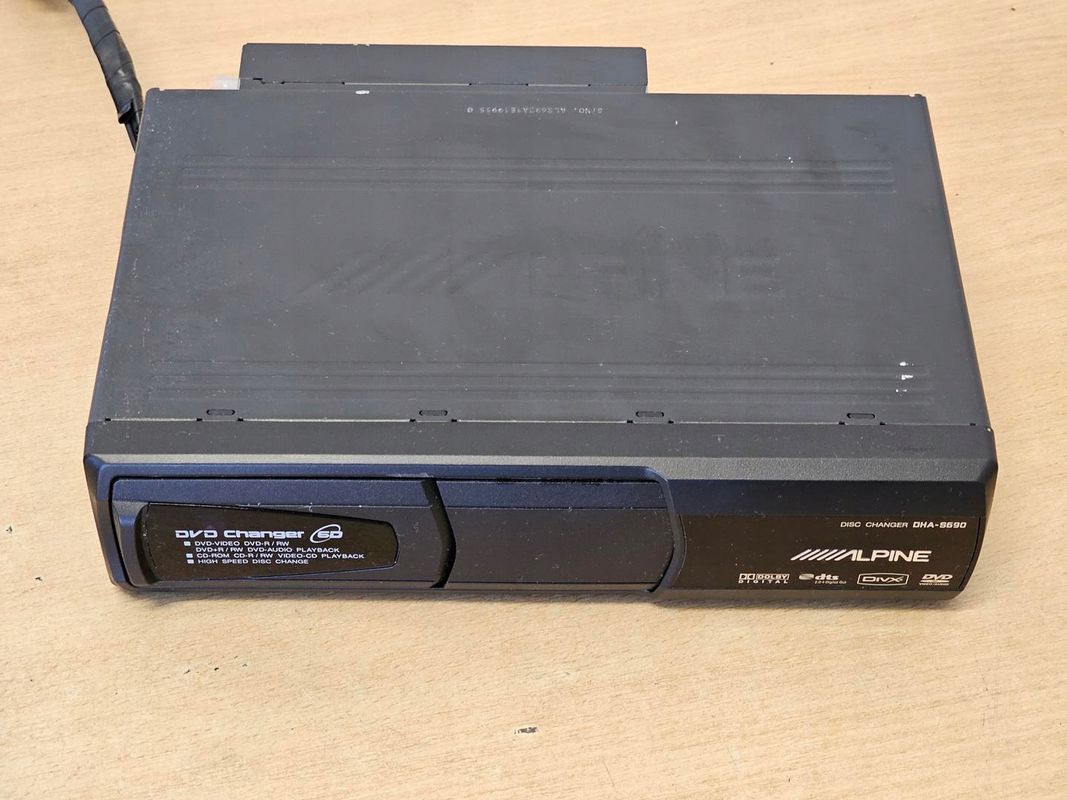 Zmieniarka Płyt Cd/dvd Alpine Dha-s690