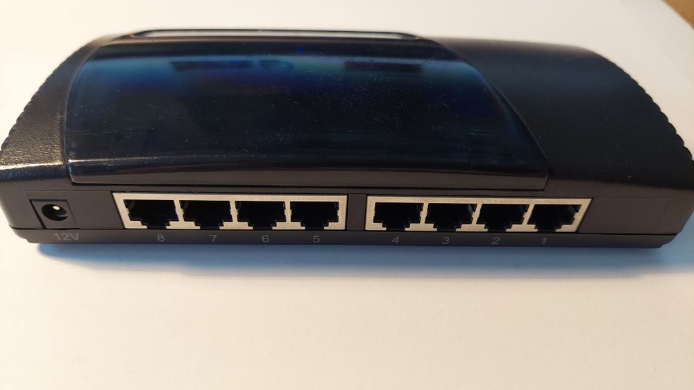 Switch de rede 8 portas