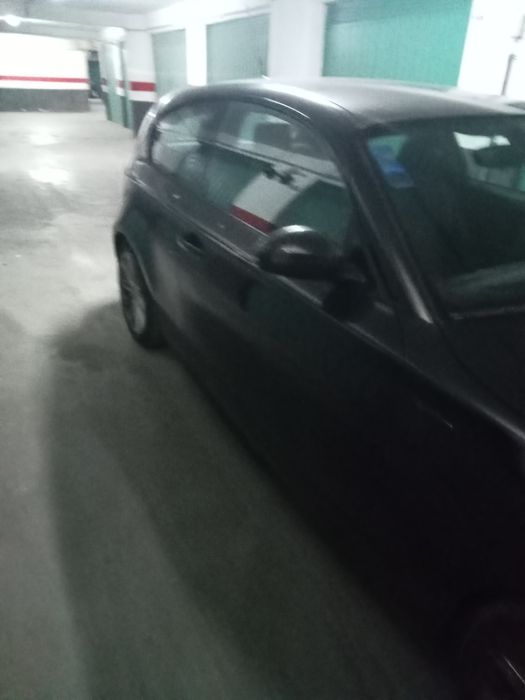 BMW 120d com batida de motor