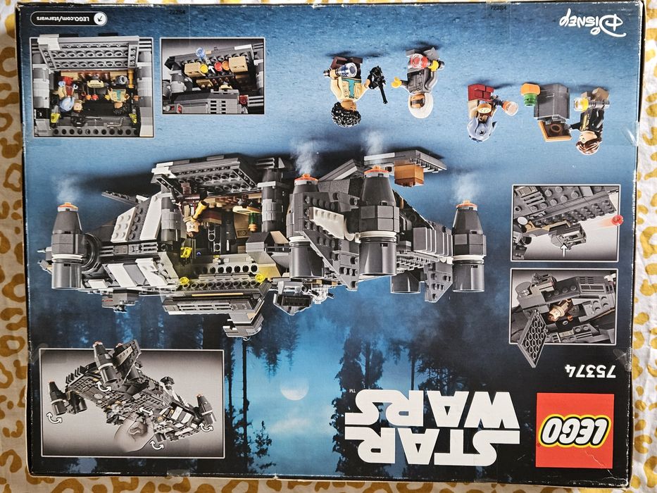 Lego star wars 75374. Novo, selado. The Onyx Cinder.