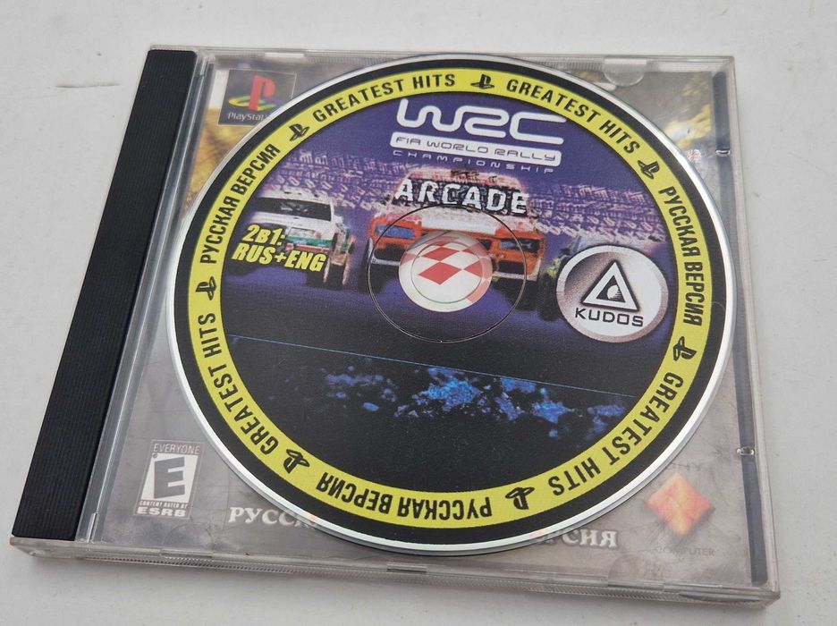 Gra PlayStation 1 PS1 WRC FIA World Rally Championship Arcade Oryginał
