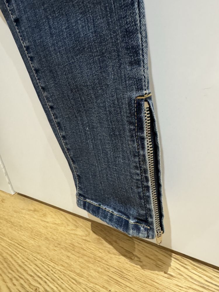 Damskie jeansy Miss Bonbon, S, 36, mom fit, boyfriend, super stan