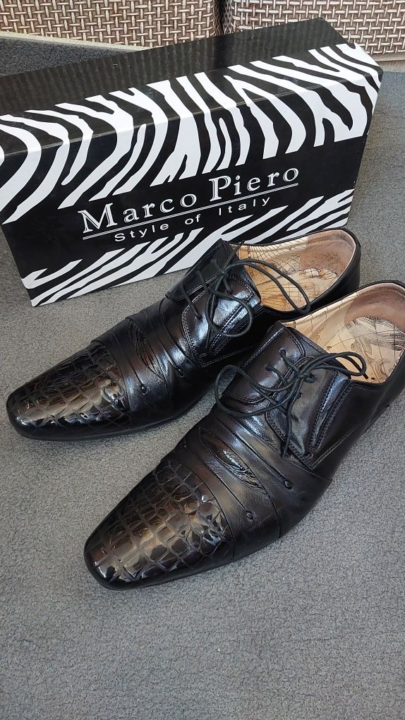Туфлі шкіряні чоловічі Marco Piero, розмір 44
