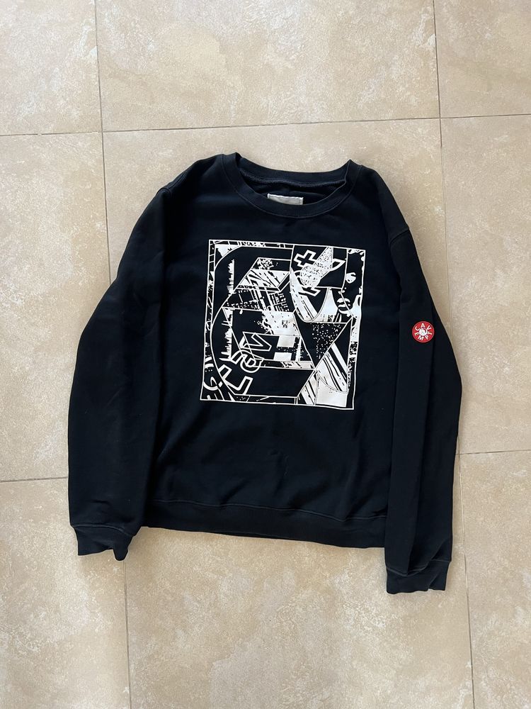 Cav empt широкий свитшот