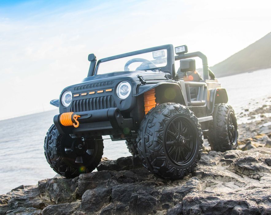 JEEP WRANGLER 4x4 Auto Samochód na akumulator DWUOSOBOWY Udźwig 100kg