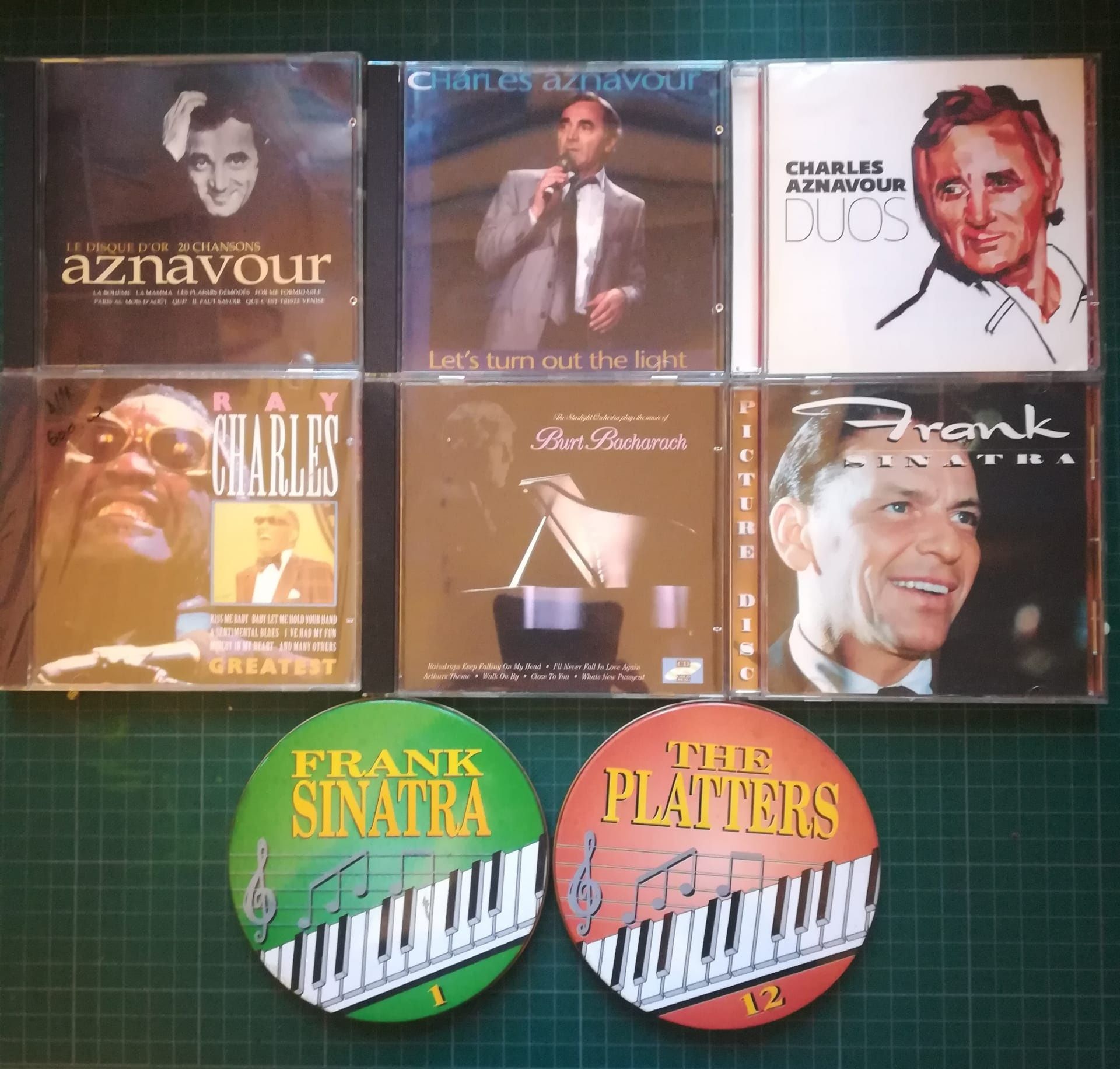 6 CD'S Música, Burt Bacharach, Frank Sinatra + Vários