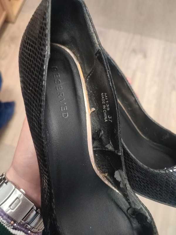 buty na obcasie rozm. 37 firmy Reserved