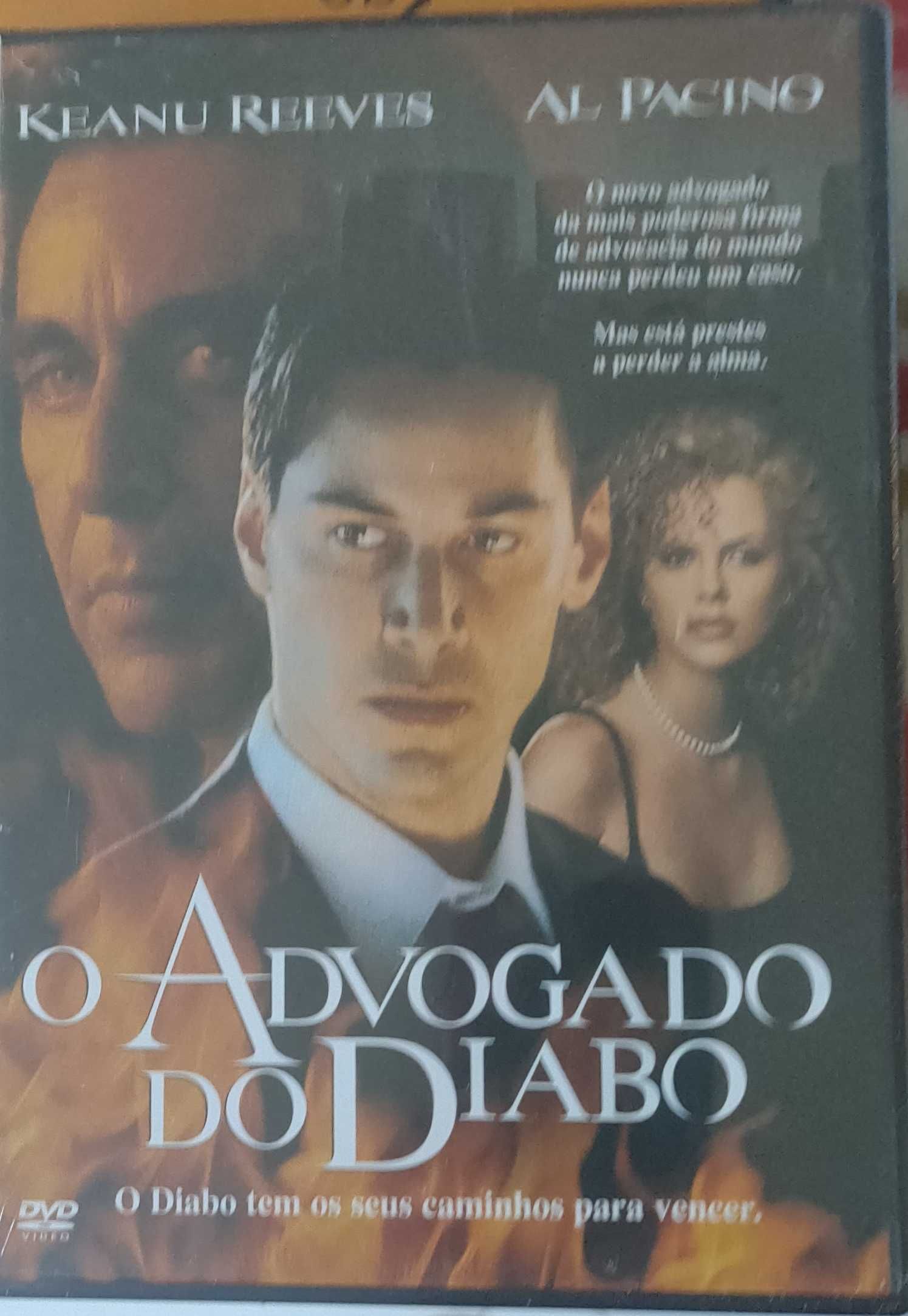 DVD novo O advogado do Diabo com Keanu Reeves e Al Pacino
