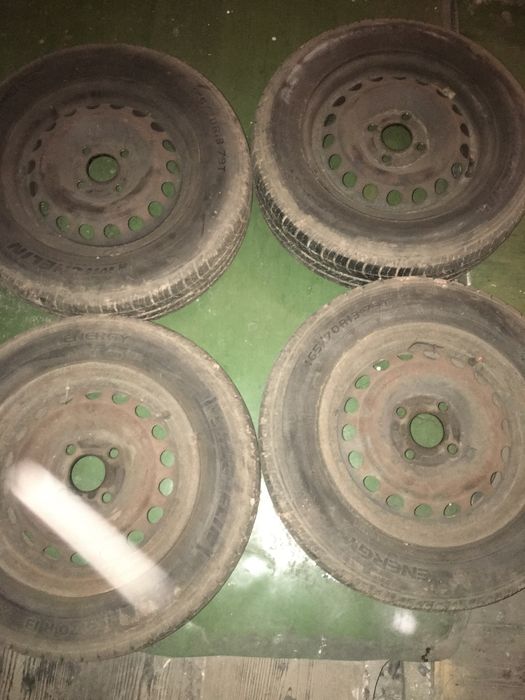 Felgi stalowe 13, opony letnie