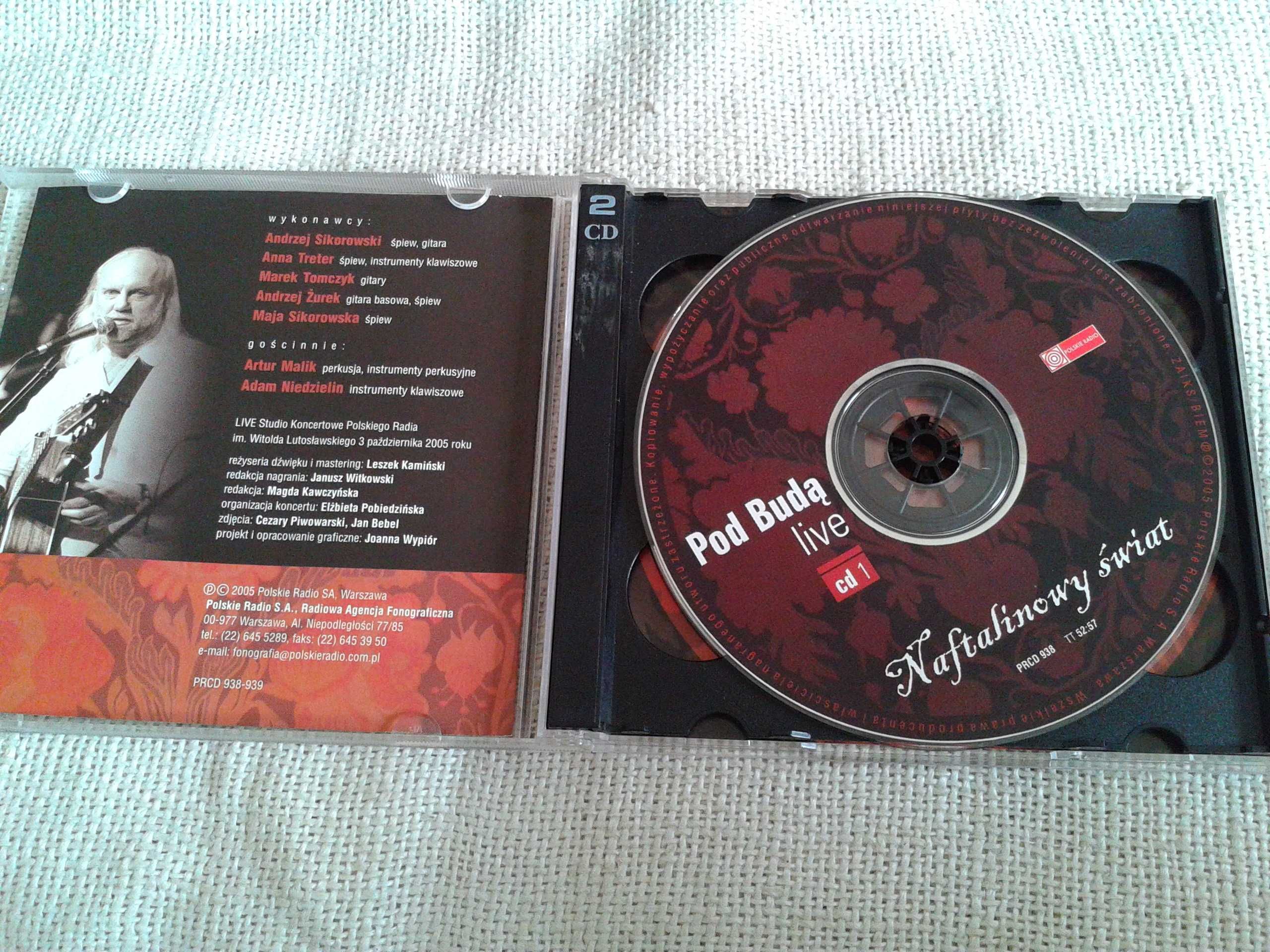 Pod Budą – Naftalinowy Świat, Live  2CD