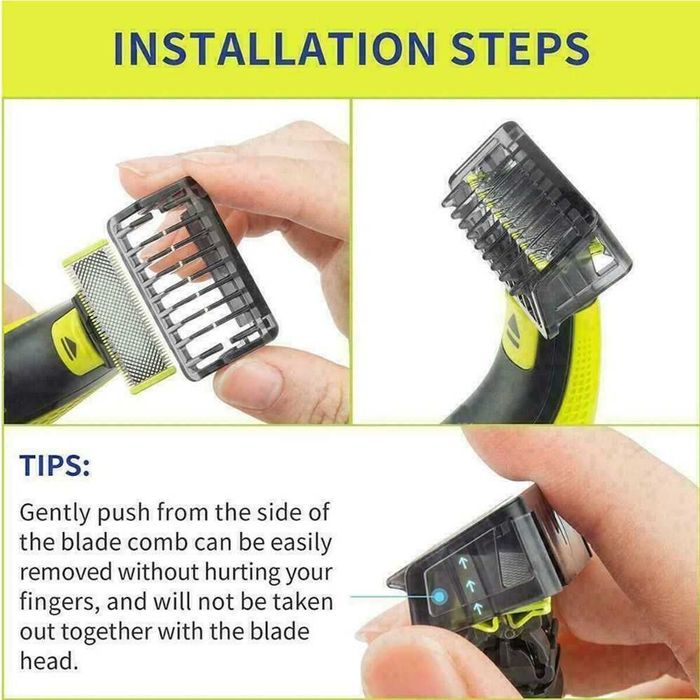 Насадка 1 2 3 5 мм для Philips Oneblade Pro QP25..QP26..QP65..QP66..