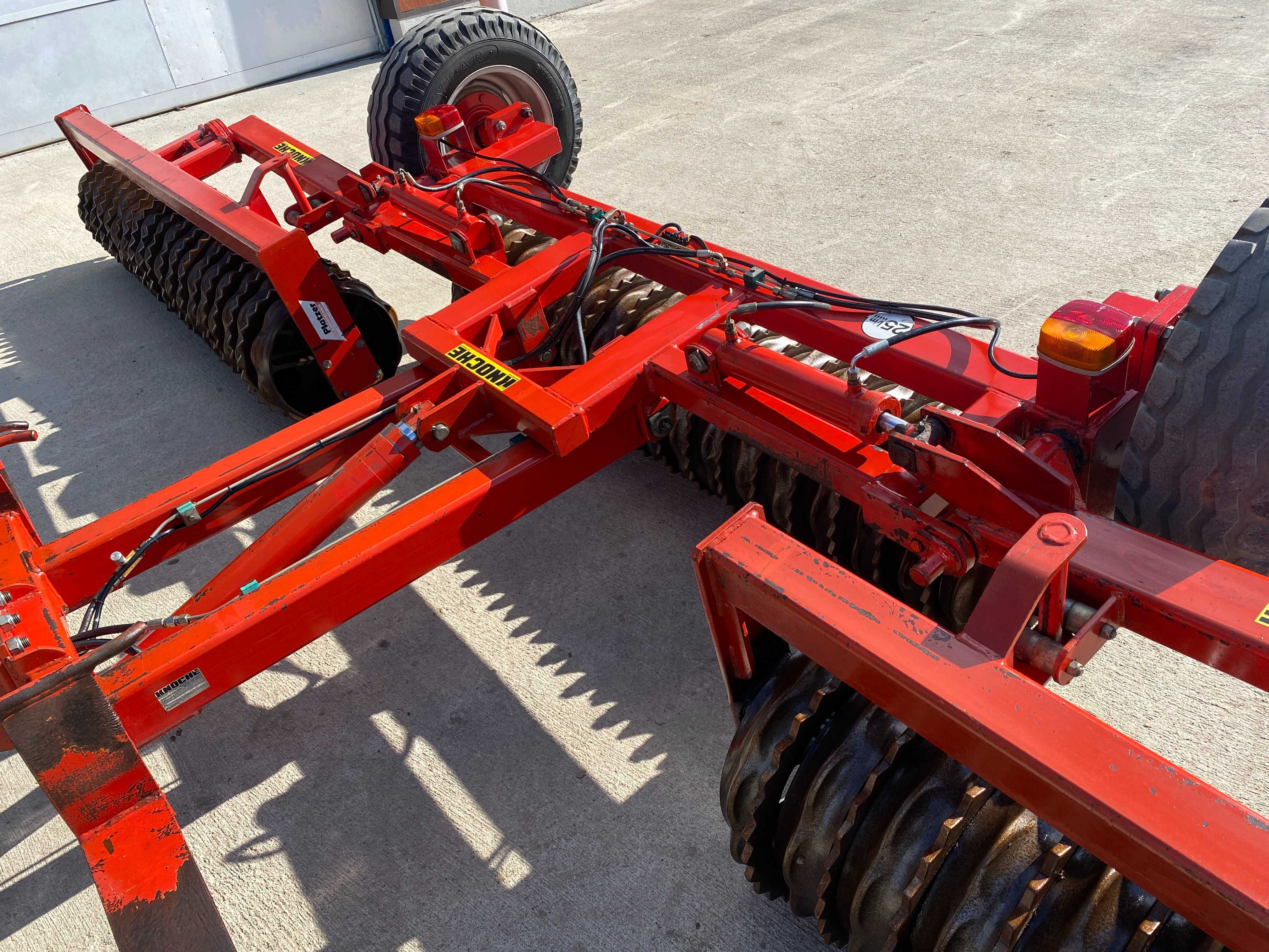 WAŁ WAŁY KNOCHE CAMBRIDGE 6,20M hydraulika HE-VA dal-bo,YSTA,lemken