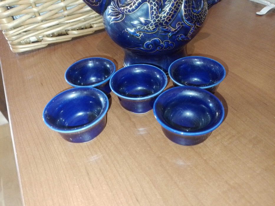 Сервіз Золотий Дракон. Монголія. Кувшин, Глечик, Кувшин, Графін, Саке