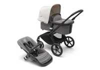 Wózek Bugaboo Fox 5 black/grey melange/misty white