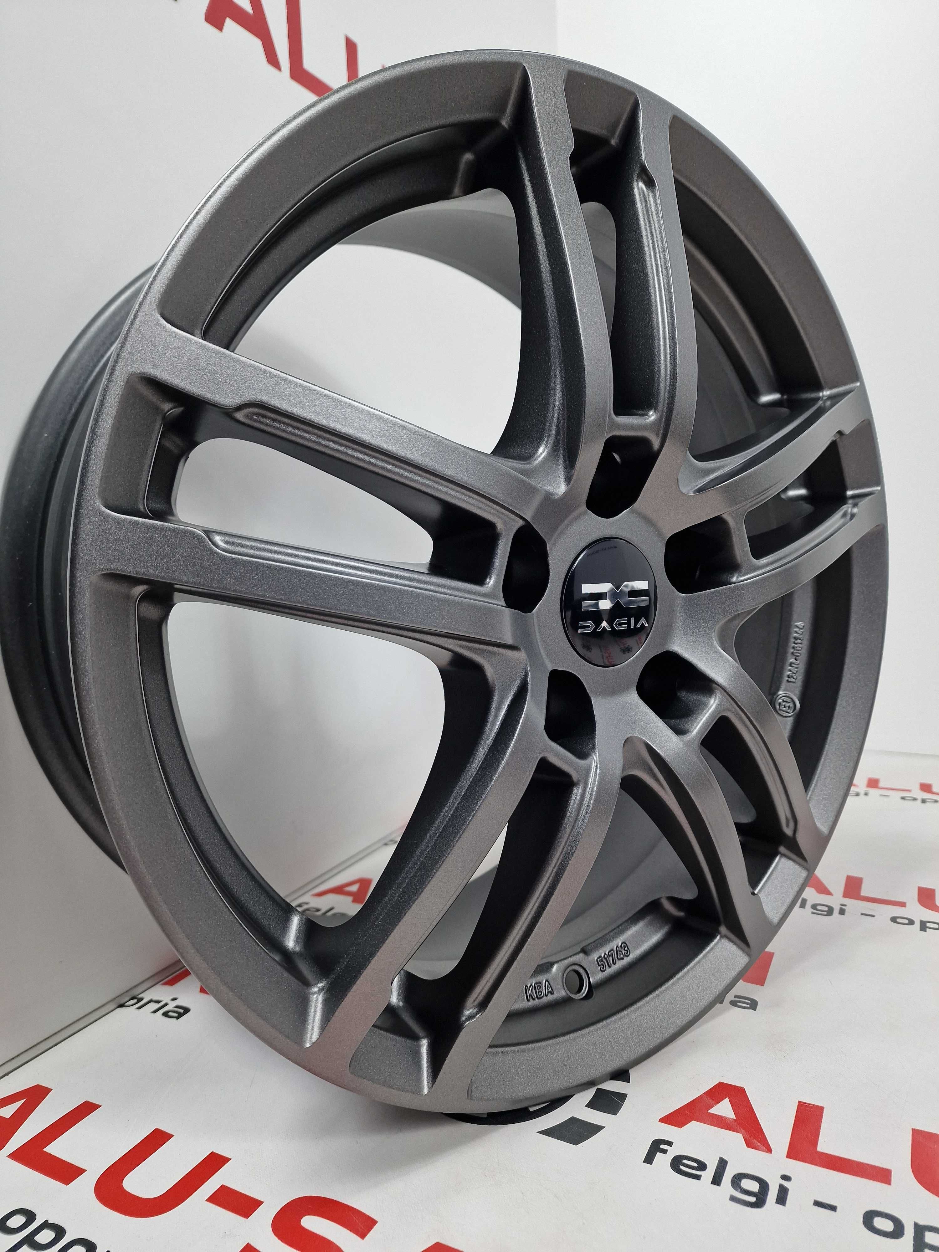 NOWE alufelgi DACIA 17" 5x114,3 Duster - Grafit