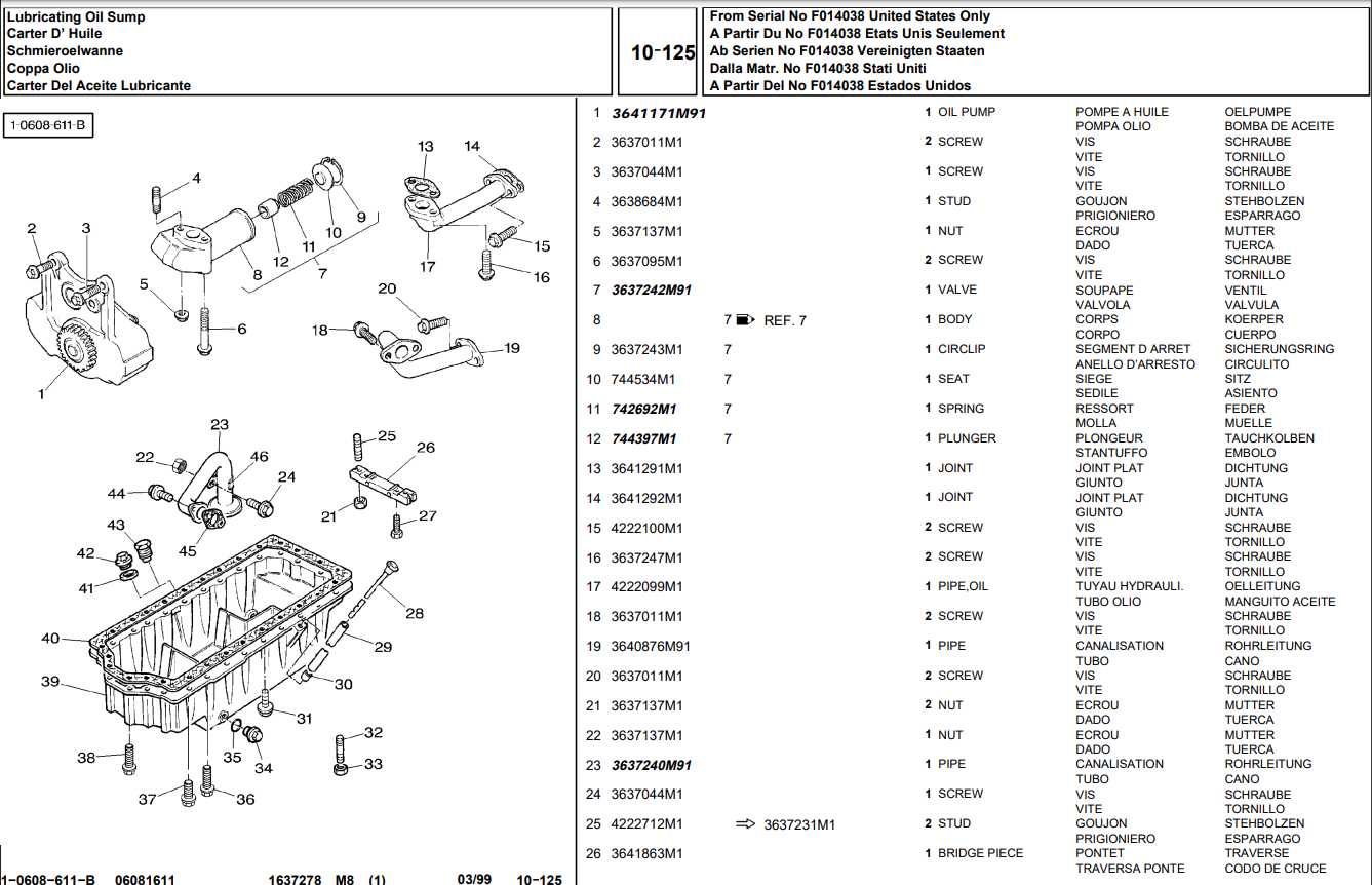 Katalog części MF 6270 | 6280 | 6290